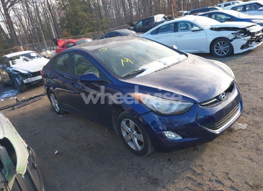 2012 Hyundai Elantra GLS (VIN 5NPDH4AE2CH123978) main photo
