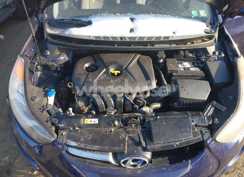 Photo 10 of 2012 Hyundai Elantra GLS (VIN 5NPDH4AE2CH123978)