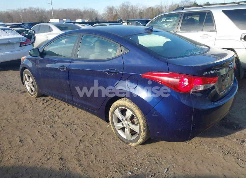 Photo 3 of 2012 Hyundai Elantra GLS (VIN 5NPDH4AE2CH123978)