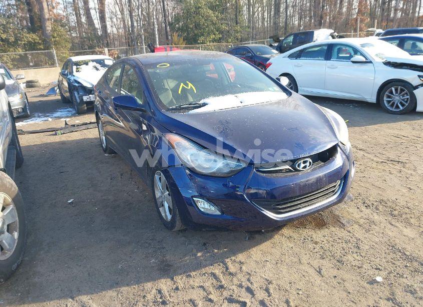 Photo 6 of 2012 Hyundai Elantra GLS (VIN 5NPDH4AE2CH123978)
