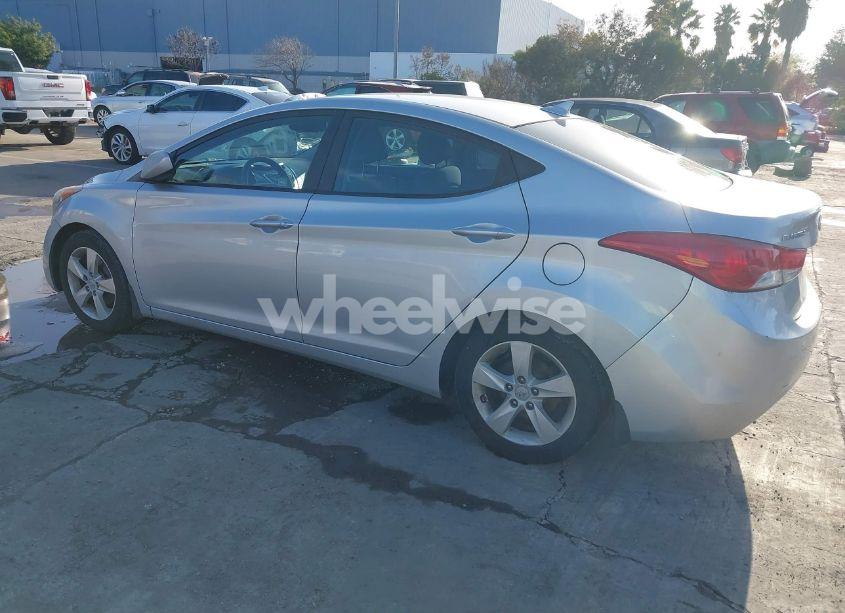 Photo 3 of 2012 Hyundai Elantra GLS (VIN 5NPDH4AE2CH140084)