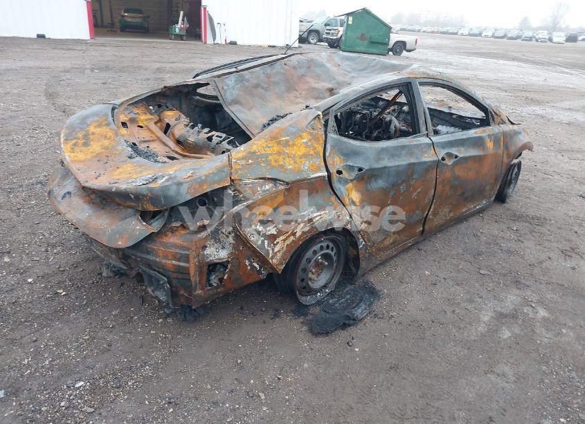 Photo 4 of 2012 Hyundai Elantra GLS (VIN 5NPDH4AE2CH146788)