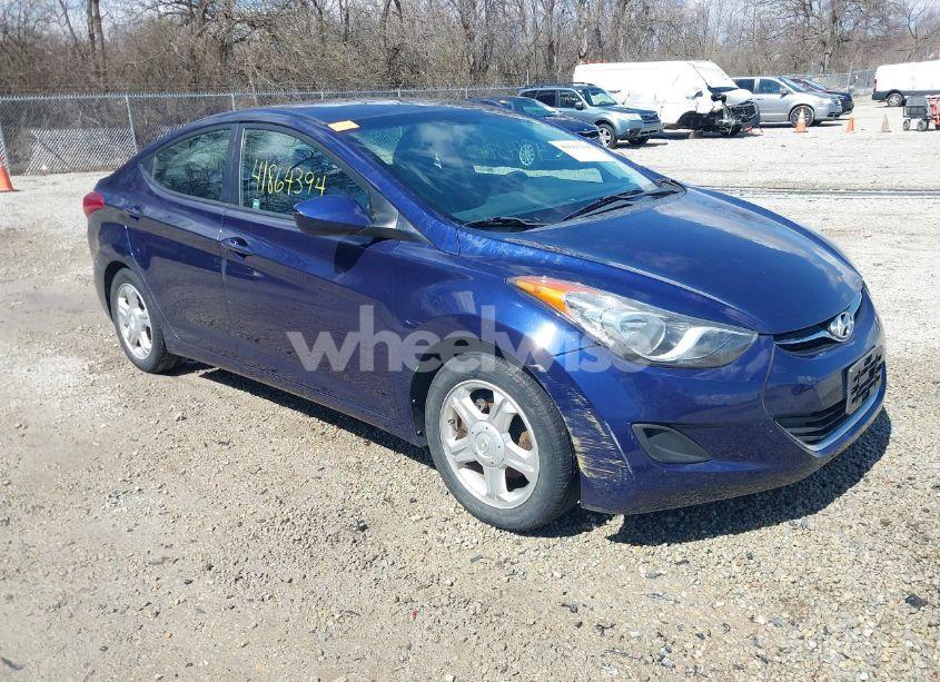 2012 Hyundai Elantra GLS (VIN 5NPDH4AE2CH148220) main photo