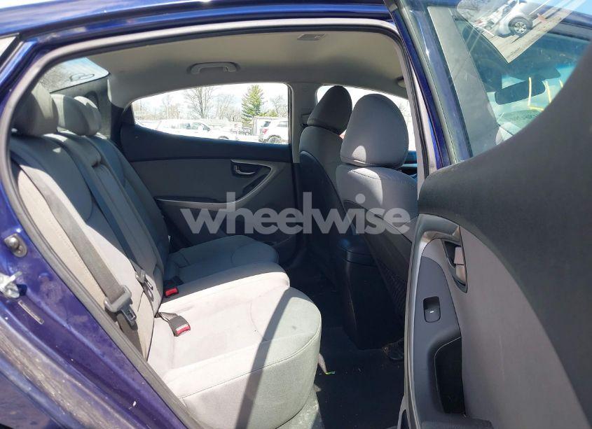 Photo 8 of 2012 Hyundai Elantra GLS (VIN 5NPDH4AE2CH148220)