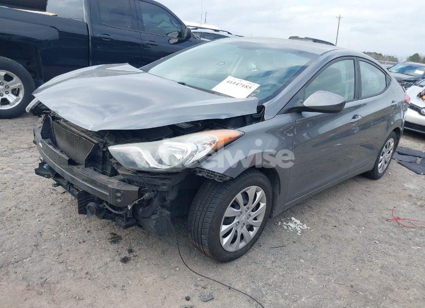 Photo 2 of 2013 Hyundai Elantra GLS (VIN 5NPDH4AE2DH161633)