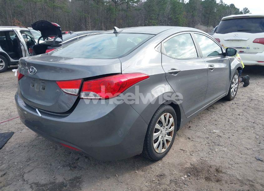 Photo 4 of 2013 Hyundai Elantra GLS (VIN 5NPDH4AE2DH161633)