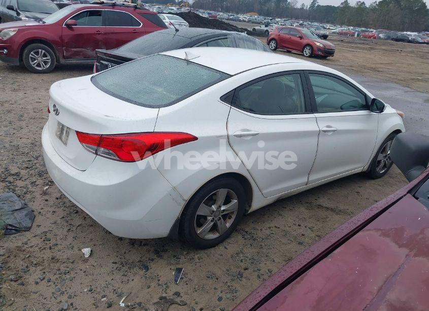 Photo 4 of 2013 Hyundai Elantra GLS (VIN 5NPDH4AE2DH162166)