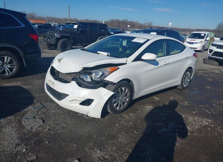 Photo 2 of 2013 Hyundai Elantra GLS (VIN 5NPDH4AE2DH164175)