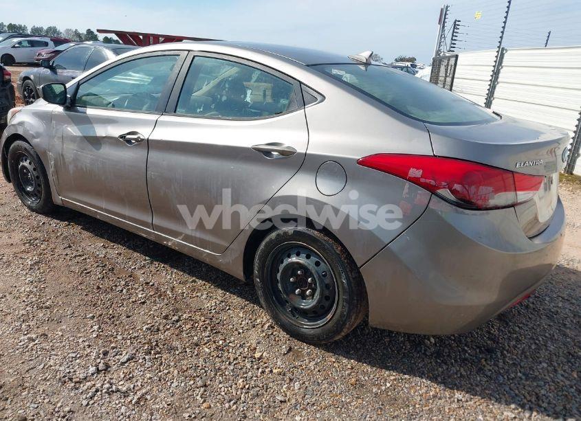 Photo 3 of 2013 Hyundai Elantra GLS (VIN 5NPDH4AE2DH178920)