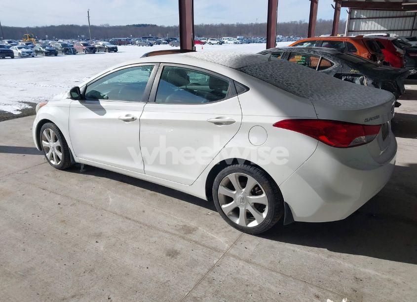 Photo 3 of 2013 Hyundai Elantra LIMITED (VIN 5NPDH4AE2DH187309)