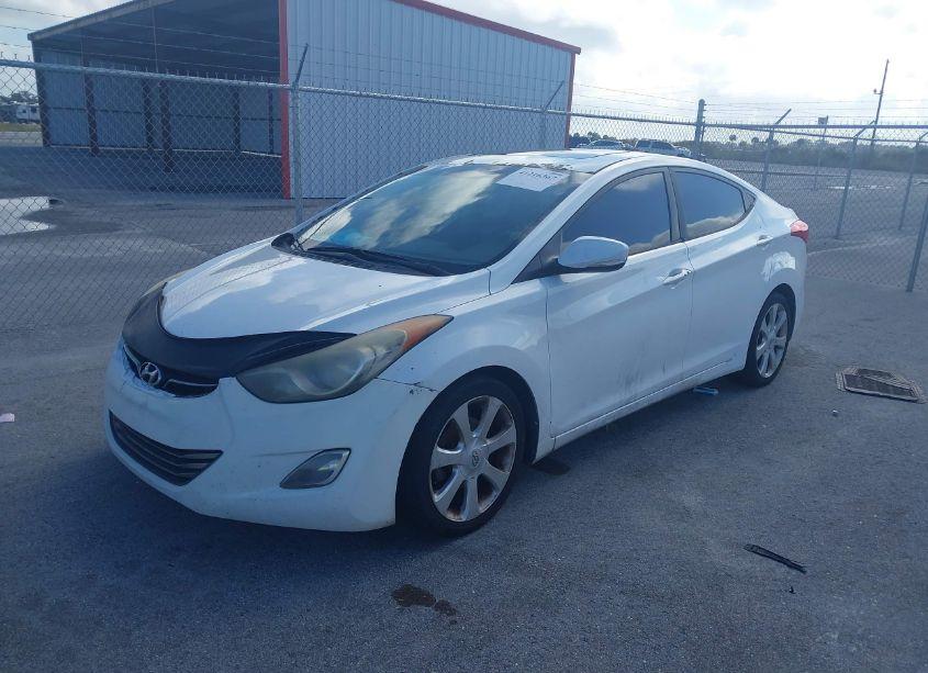 Photo 2 of 2013 Hyundai Elantra LIMITED (VIN 5NPDH4AE2DH187889)