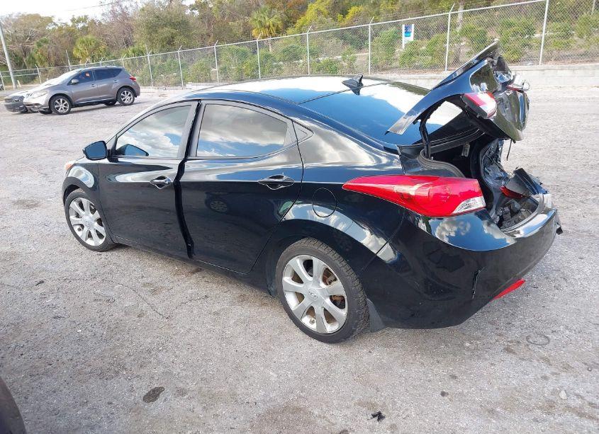 Photo 3 of 2013 Hyundai Elantra LIMITED (VIN 5NPDH4AE2DH191232)