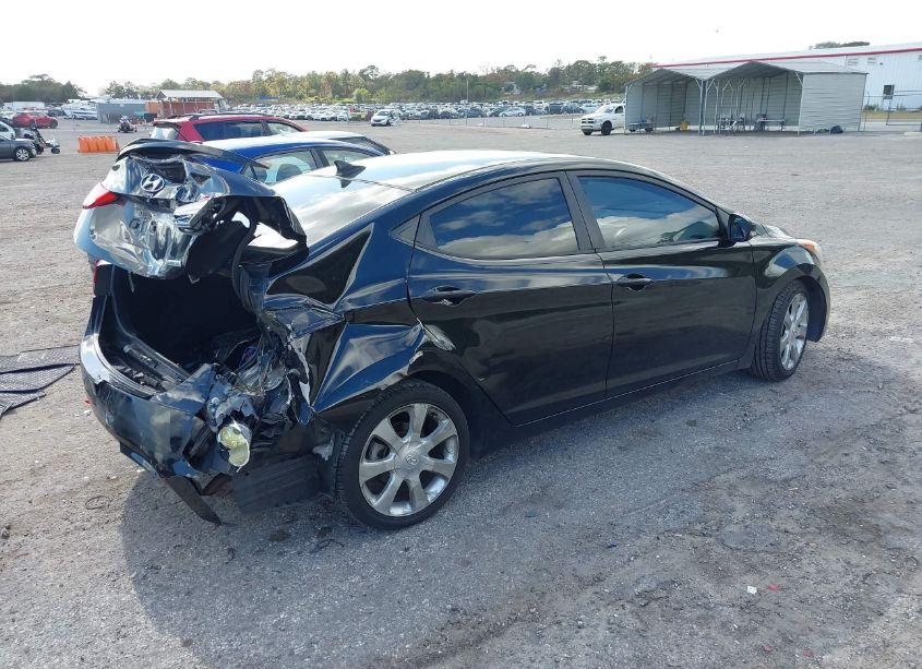Photo 4 of 2013 Hyundai Elantra LIMITED (VIN 5NPDH4AE2DH191232)