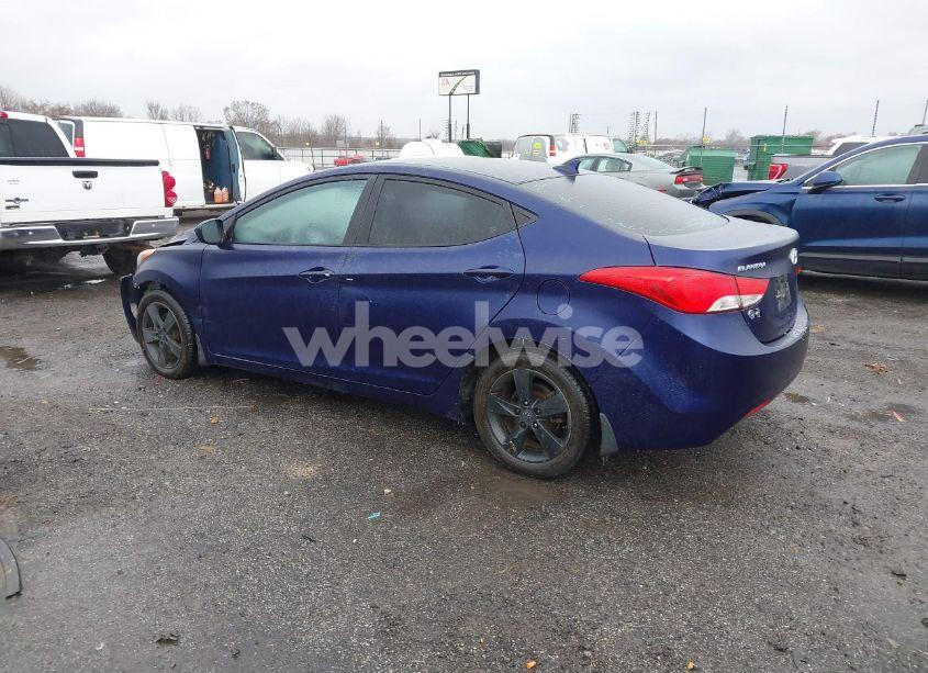 Photo 3 of 2013 Hyundai Elantra GLS (VIN 5NPDH4AE2DH198987)