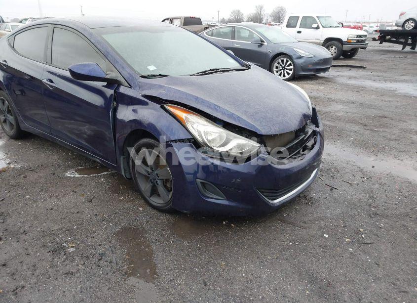 Photo 6 of 2013 Hyundai Elantra GLS (VIN 5NPDH4AE2DH198987)