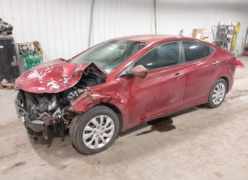 Photo 2 of 2013 Hyundai Elantra GLS (VIN 5NPDH4AE2DH203248)