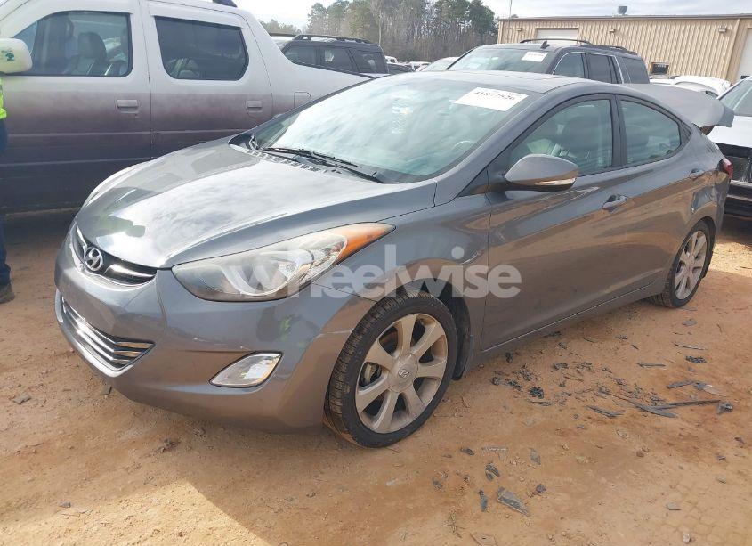 Photo 2 of 2013 Hyundai Elantra LIMITED (VIN 5NPDH4AE2DH213746)