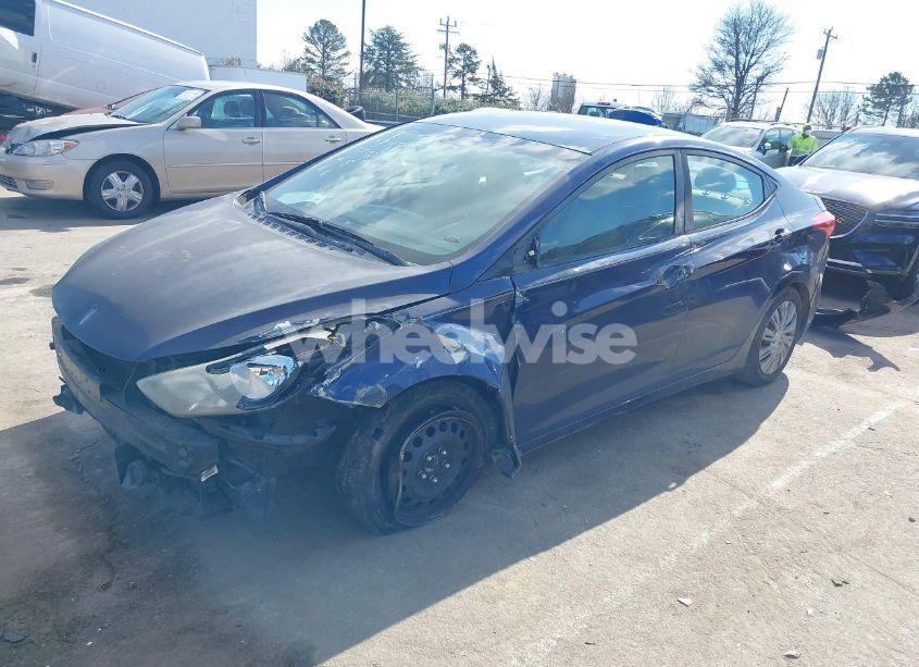 Photo 2 of 2013 Hyundai Elantra GLS (VIN 5NPDH4AE2DH223502)