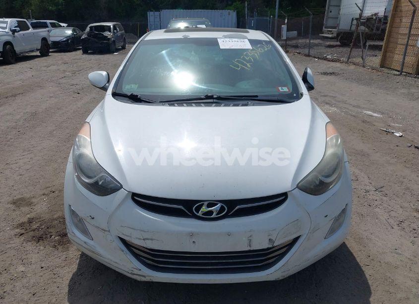 Photo 12 of 2013 Hyundai Elantra LIMITED (VIN 5NPDH4AE2DH263286)