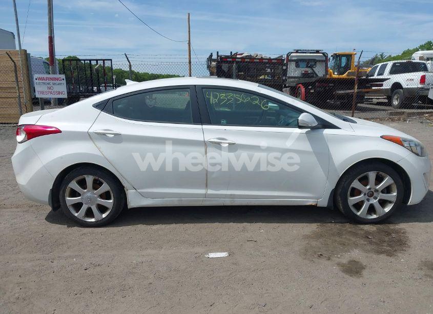 Photo 13 of 2013 Hyundai Elantra LIMITED (VIN 5NPDH4AE2DH263286)