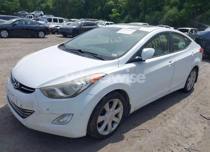Photo 2 of 2013 Hyundai Elantra LIMITED (VIN 5NPDH4AE2DH263286)