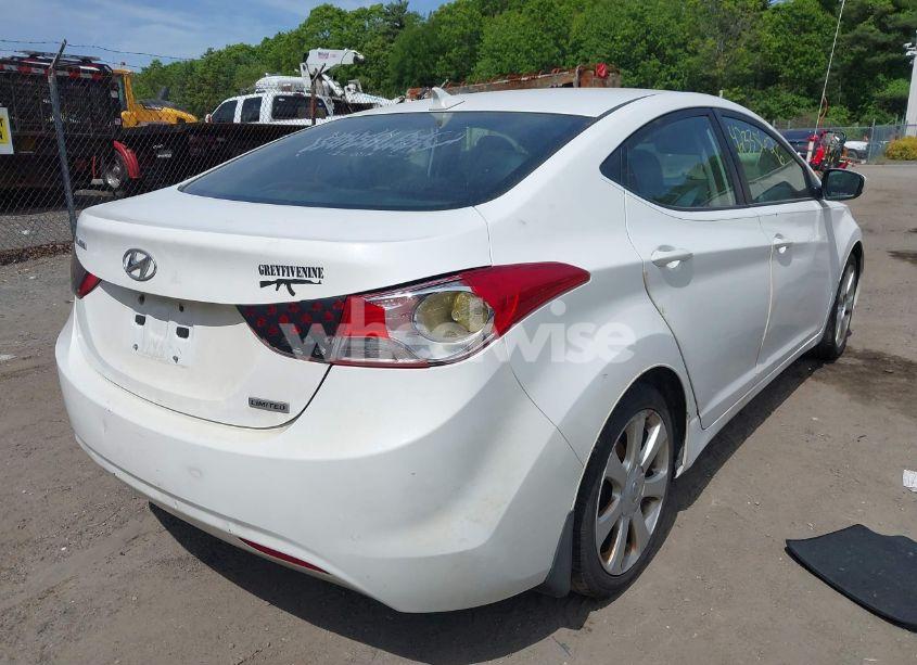 Photo 4 of 2013 Hyundai Elantra LIMITED (VIN 5NPDH4AE2DH263286)