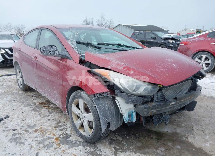 2013 Hyundai Elantra GLS (VIN 5NPDH4AE2DH269749) main photo