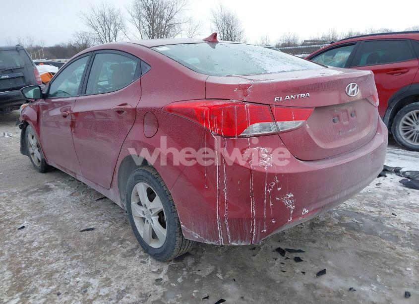 Photo 3 of 2013 Hyundai Elantra GLS (VIN 5NPDH4AE2DH269749)