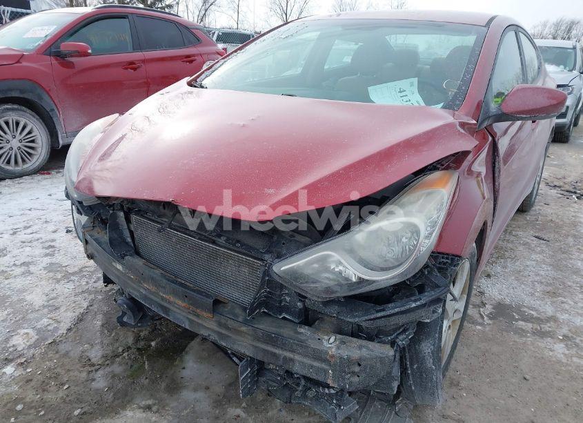Photo 6 of 2013 Hyundai Elantra GLS (VIN 5NPDH4AE2DH269749)