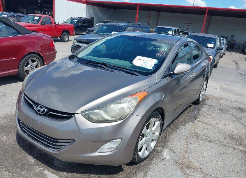 Photo 2 of 2013 Hyundai Elantra LIMITED (VIN 5NPDH4AE2DH282808)