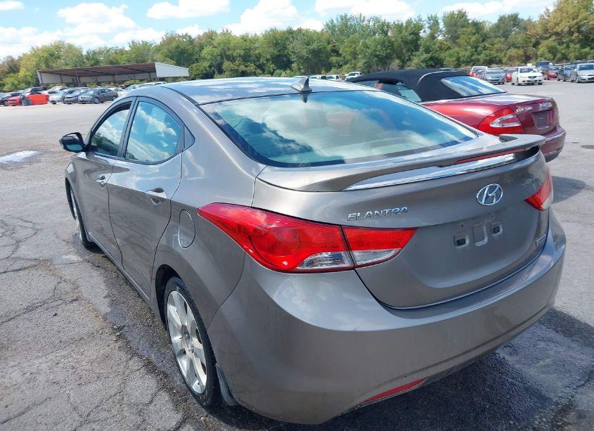 Photo 3 of 2013 Hyundai Elantra LIMITED (VIN 5NPDH4AE2DH282808)