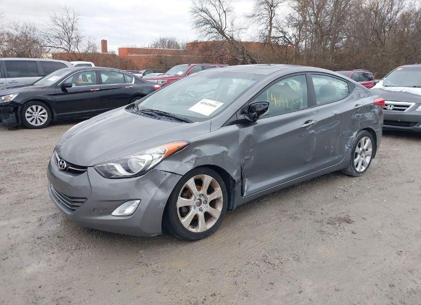 Photo 2 of 2013 Hyundai Elantra LIMITED (VIN 5NPDH4AE2DH285756)
