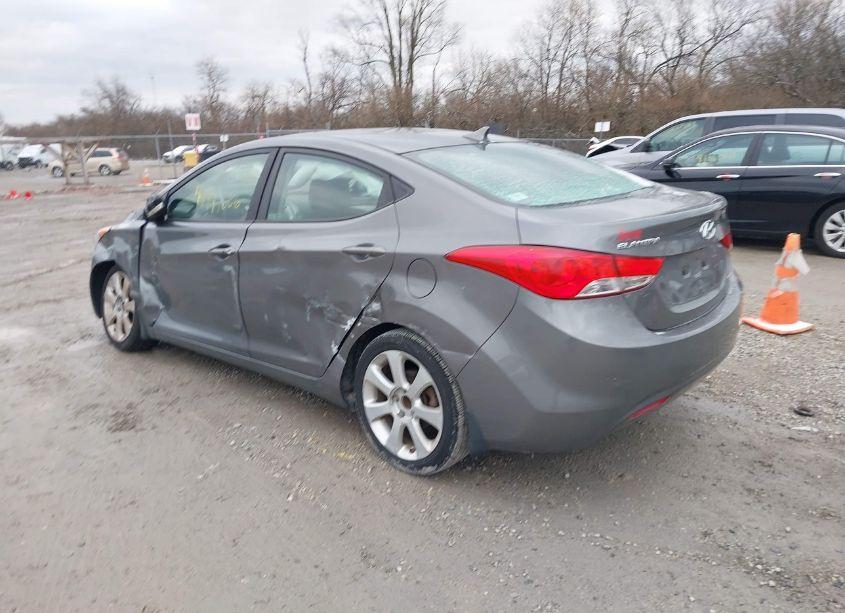 Photo 3 of 2013 Hyundai Elantra LIMITED (VIN 5NPDH4AE2DH285756)