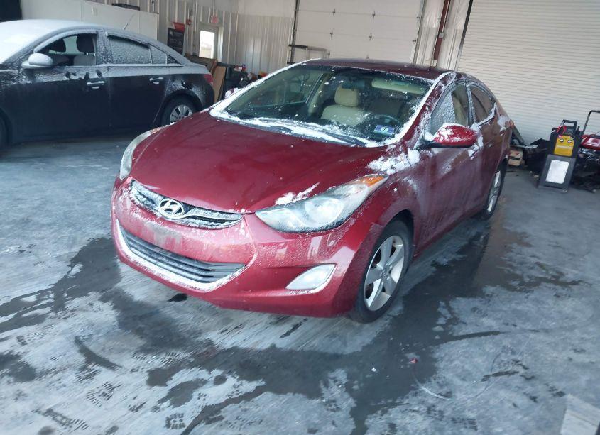 Photo 2 of 2013 Hyundai Elantra GLS (VIN 5NPDH4AE2DH288110)