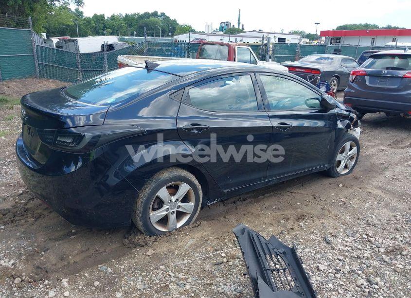 Photo 4 of 2013 Hyundai Elantra GLS (VIN 5NPDH4AE2DH292092)