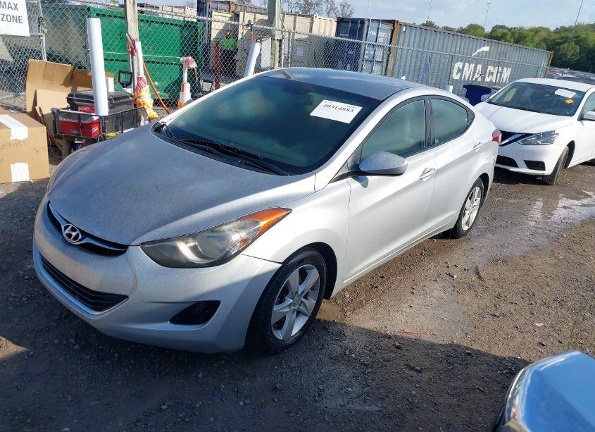 Photo 2 of 2013 Hyundai Elantra GLS (VIN 5NPDH4AE2DH294604)