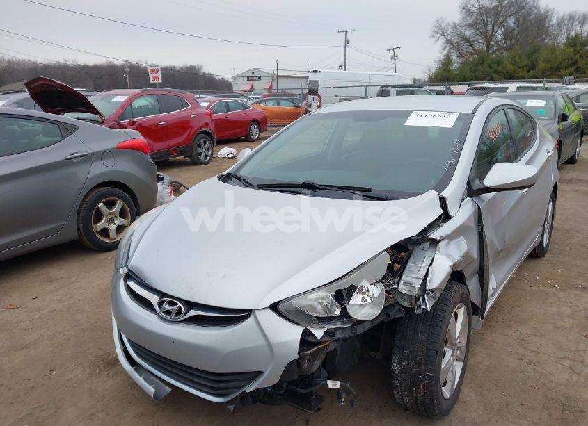 Photo 2 of 2013 Hyundai Elantra GLS (VIN 5NPDH4AE2DH305374)
