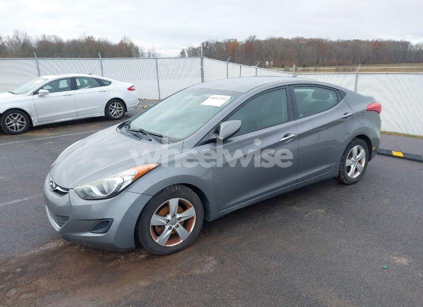 Photo 2 of 2013 Hyundai Elantra GLS (VIN 5NPDH4AE2DH306220)