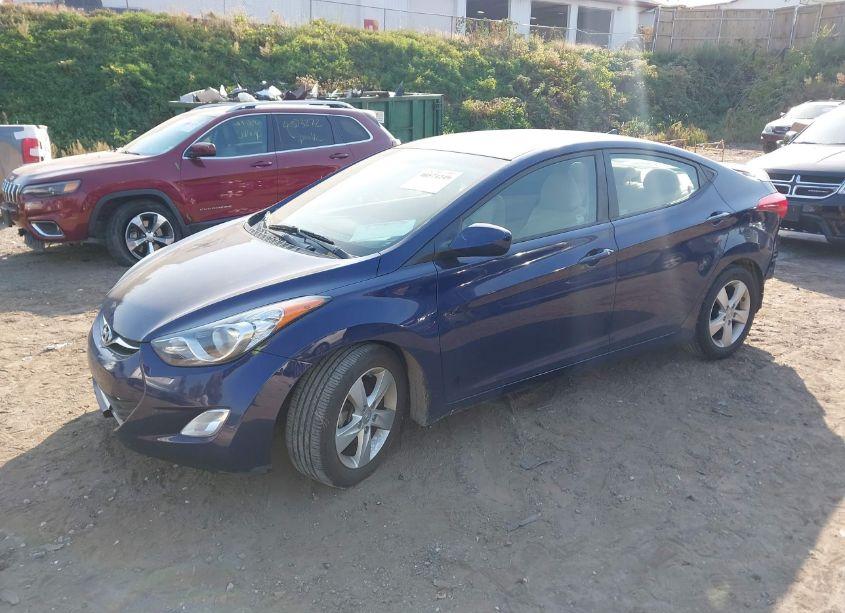 Photo 2 of 2013 Hyundai Elantra GLS (VIN 5NPDH4AE2DH312633)