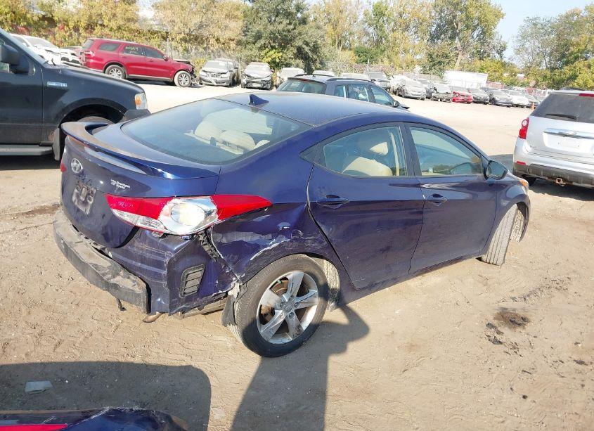 Photo 4 of 2013 Hyundai Elantra GLS (VIN 5NPDH4AE2DH312633)