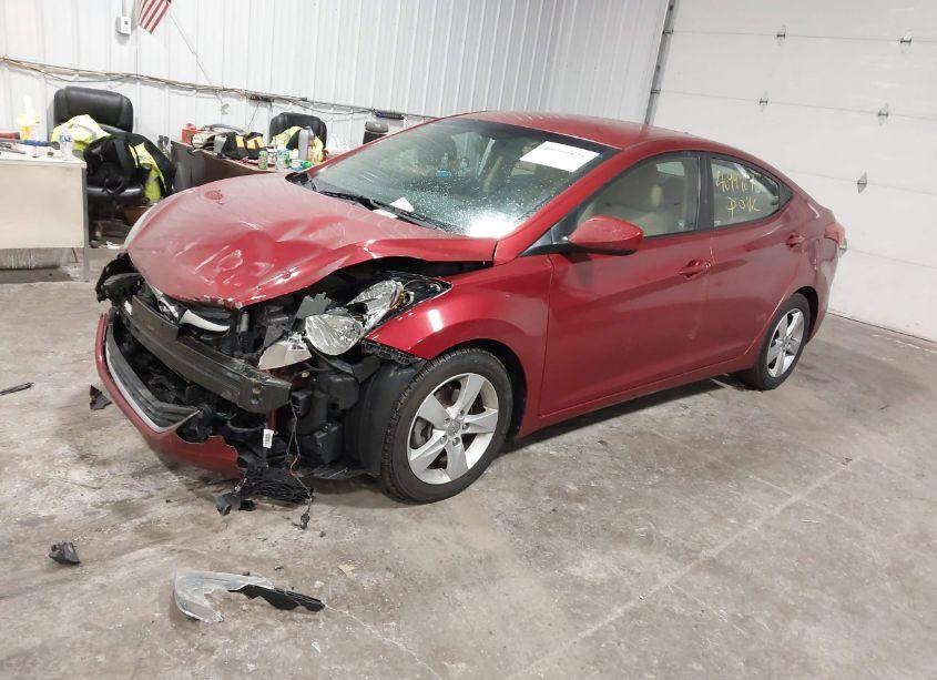 Photo 2 of 2013 Hyundai Elantra GLS (VIN 5NPDH4AE2DH326211)