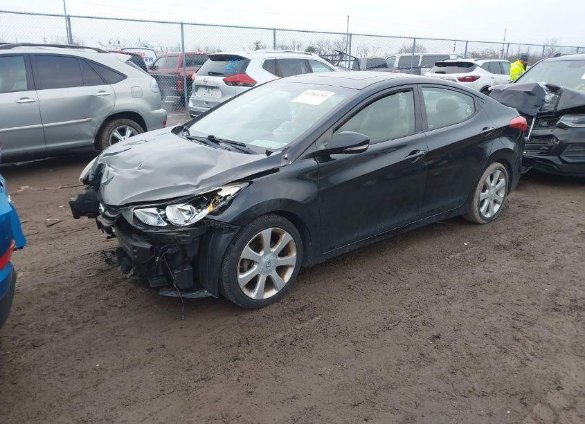 Photo 2 of 2013 Hyundai Elantra LIMITED (VIN 5NPDH4AE2DH328749)