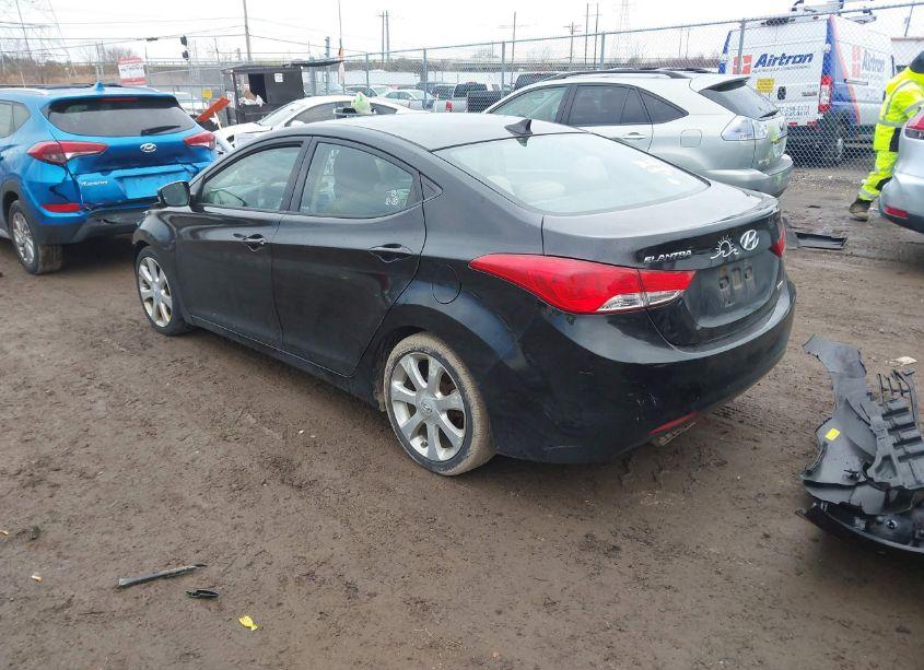 Photo 3 of 2013 Hyundai Elantra LIMITED (VIN 5NPDH4AE2DH328749)