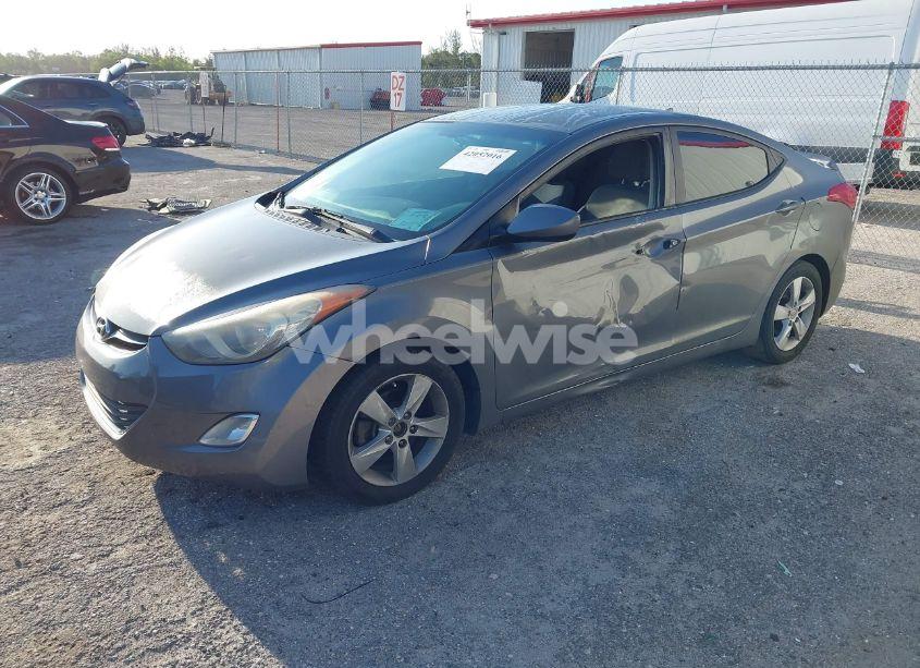 Photo 2 of 2013 Hyundai Elantra GLS (VIN 5NPDH4AE2DH343882)