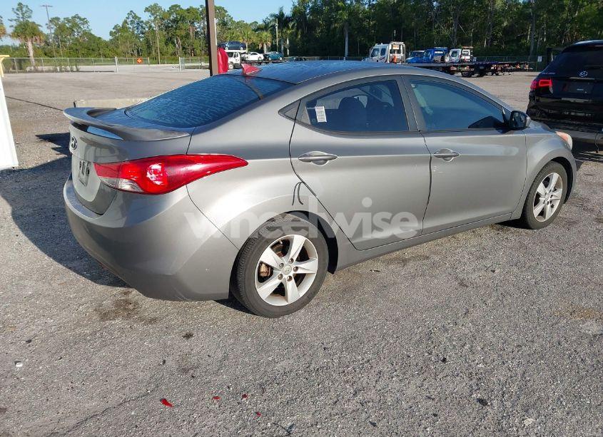 Photo 4 of 2013 Hyundai Elantra GLS (VIN 5NPDH4AE2DH343882)