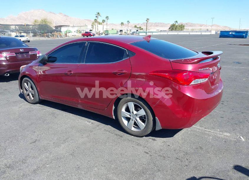 Photo 3 of 2013 Hyundai Elantra GLS (VIN 5NPDH4AE2DH343929)