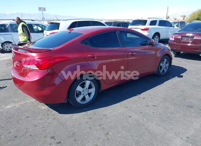 Photo 4 of 2013 Hyundai Elantra GLS (VIN 5NPDH4AE2DH343929)