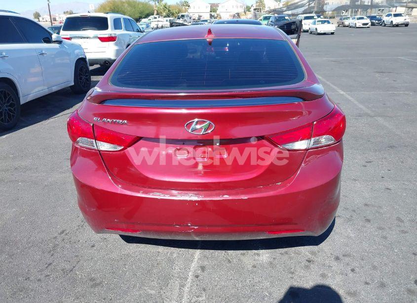Photo 6 of 2013 Hyundai Elantra GLS (VIN 5NPDH4AE2DH343929)