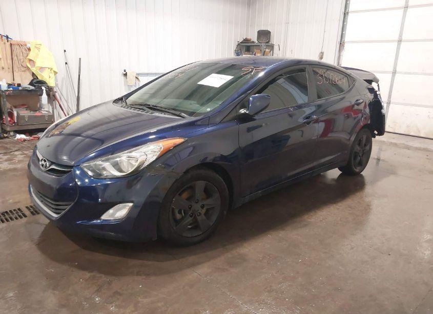 Photo 2 of 2013 Hyundai Elantra GLS (VIN 5NPDH4AE2DH351321)