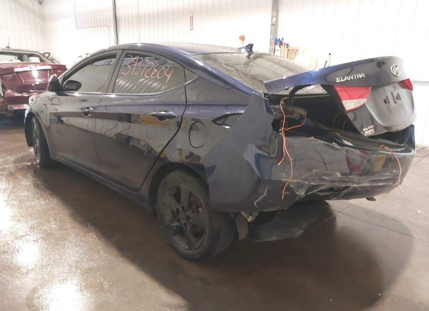 Photo 3 of 2013 Hyundai Elantra GLS (VIN 5NPDH4AE2DH351321)